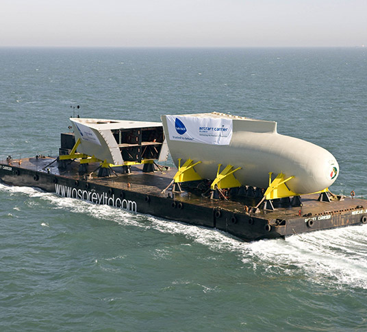 Marine transport - Osprey barging Marine transport - Osprey barging