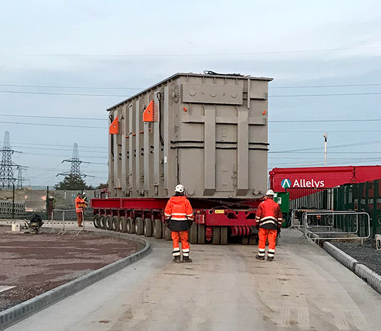 SPMT being used for heavy transport