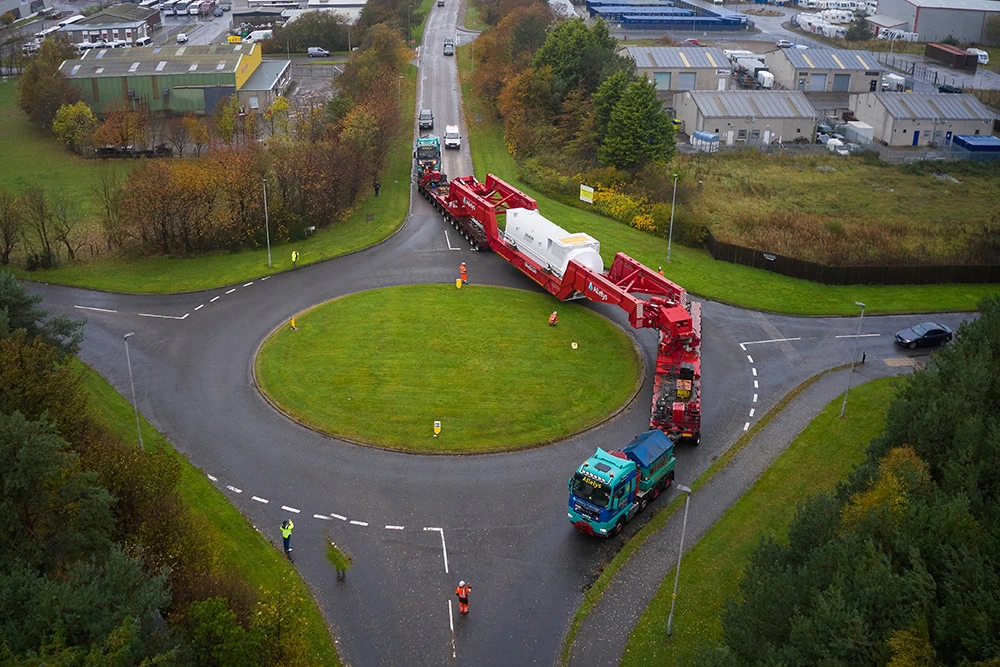 Highly Manoeuvrable Girder Frame Trailer